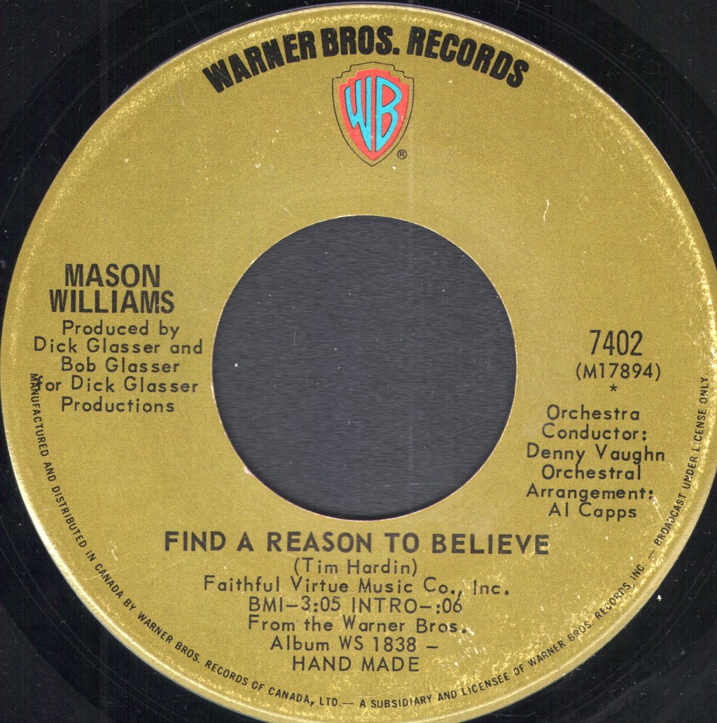 Mason Williams - Jose's Piece - 7 Inch