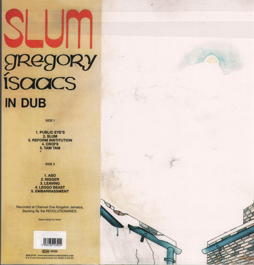 Gregory Isaacs - Slum In Dub - Lp