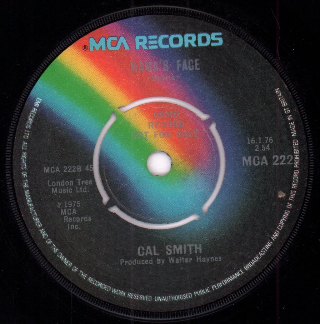 Cal Smith - Ghost Of Jim Bob Wilson - 7 Inch