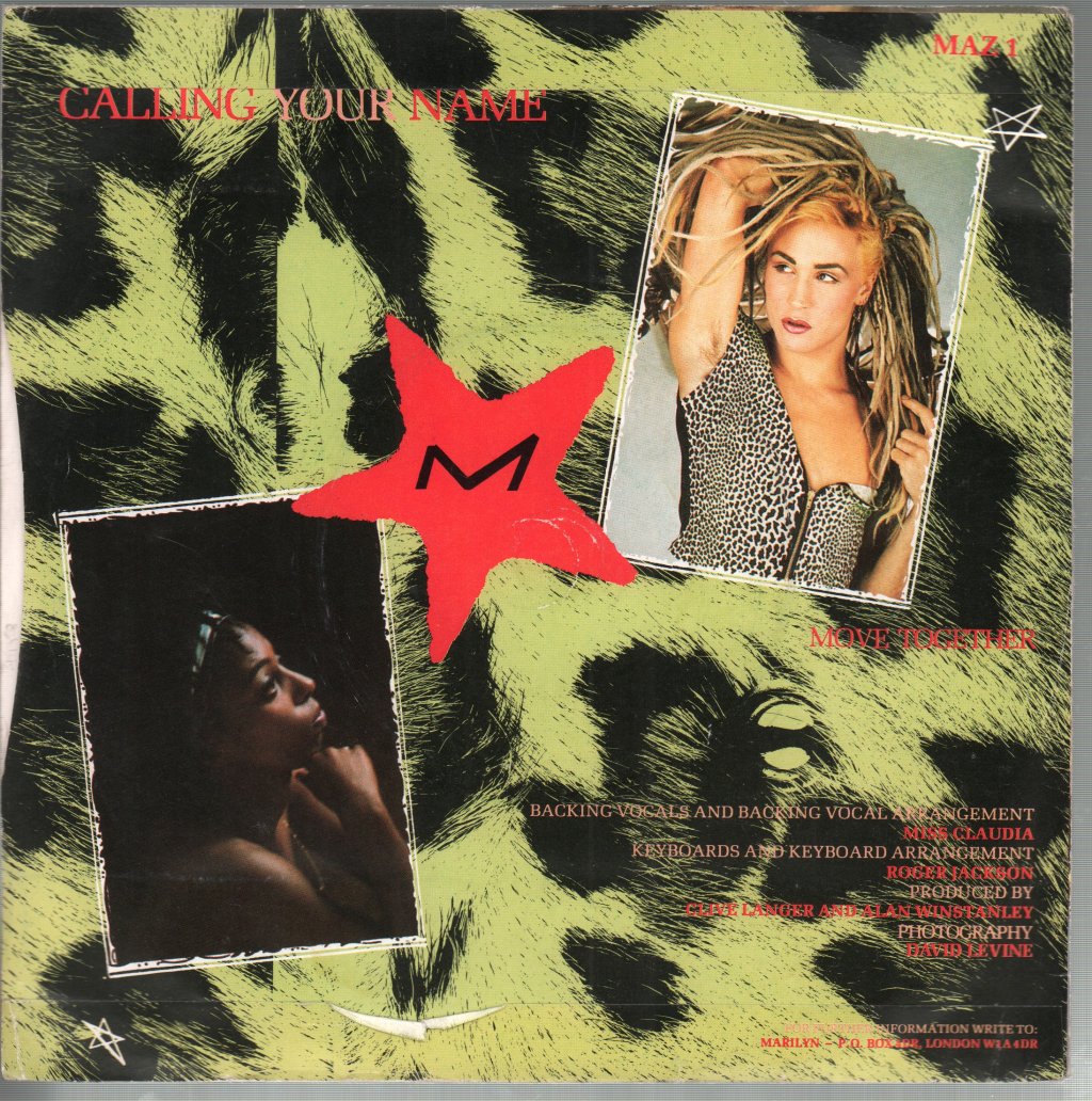 Marilyn - Calling Your Name - 7 Inch
