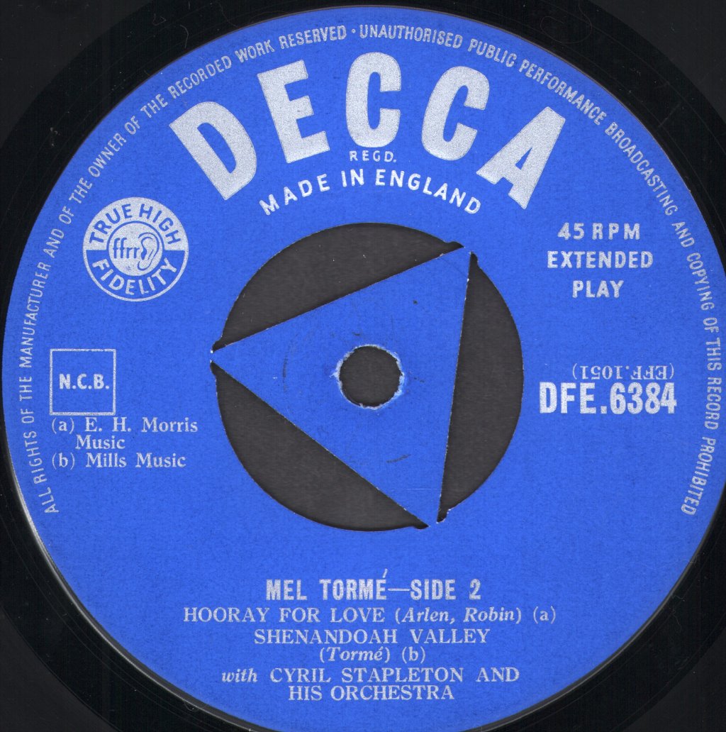 Mel Tormé - Walkin' Shoes - 7 Inch
