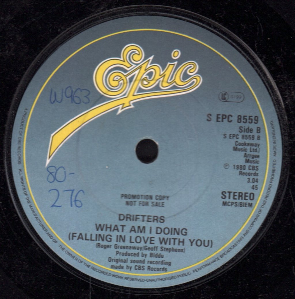 Drifters (Soul Group) - I'm Not That Kind Of Guy - 7 Inch