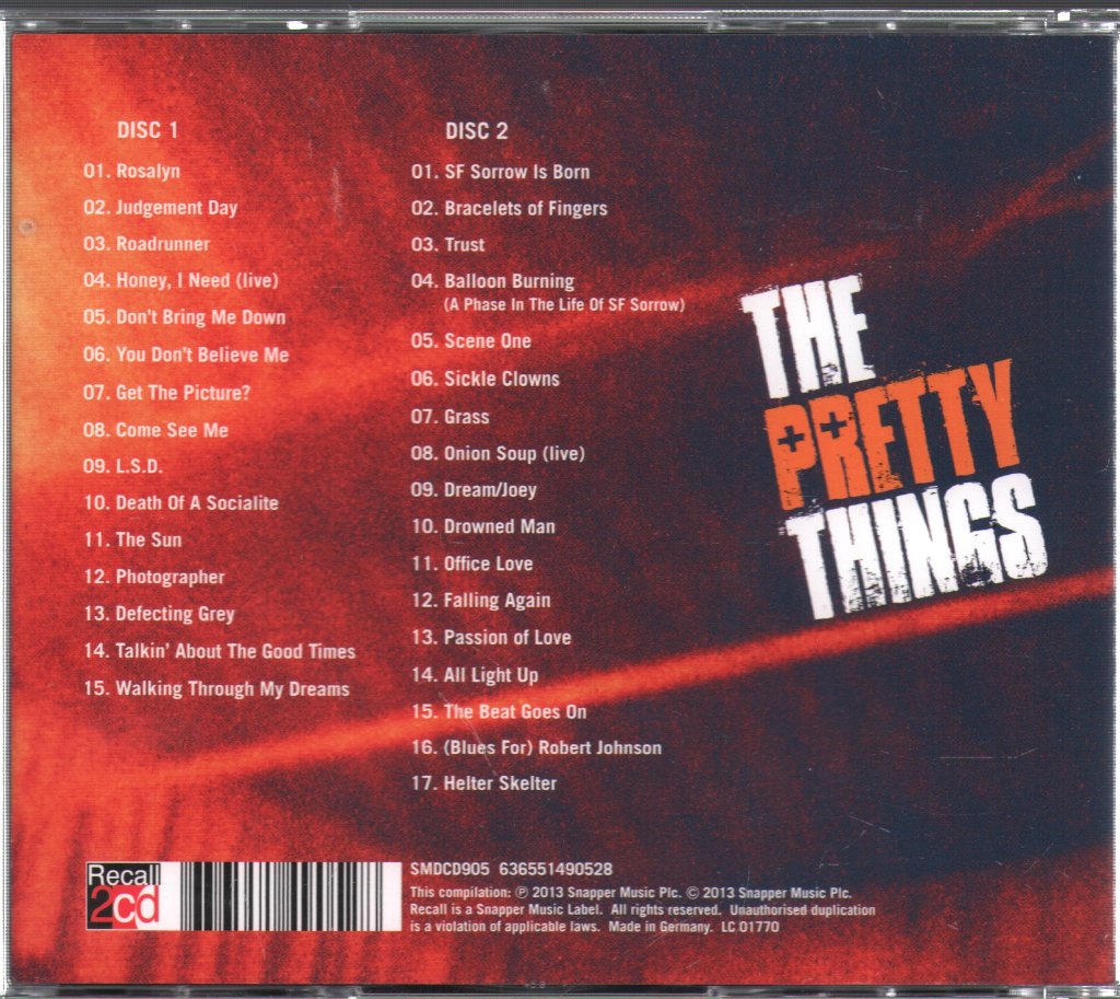 Pretty Things - Introducing The Pretty Things - Double Cd