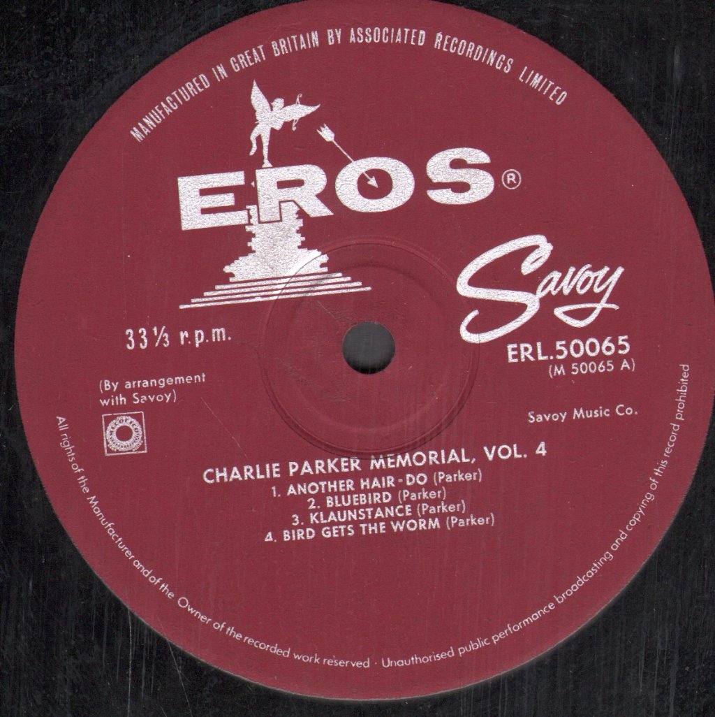 Charlie Parker - Memorial Vol. 4 - Lp
