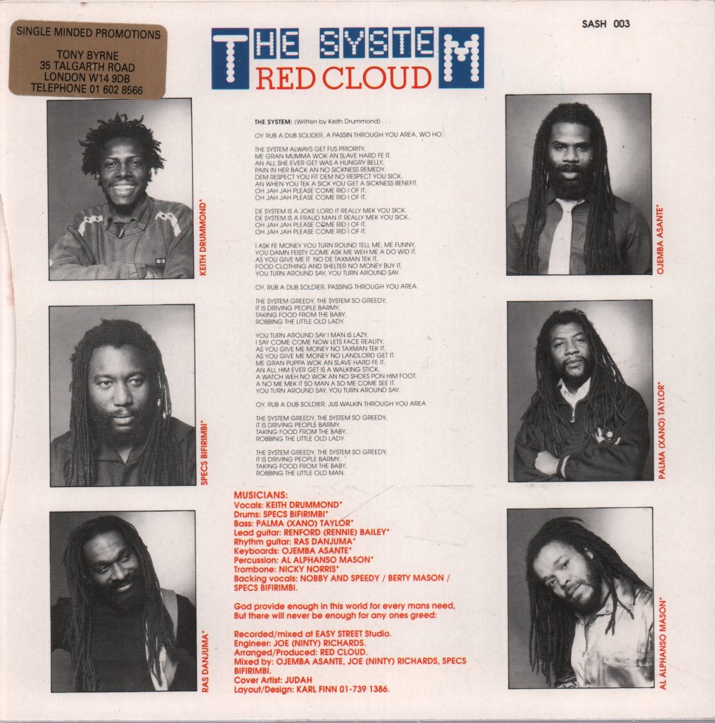 Red Cloud - System - 7 Inch