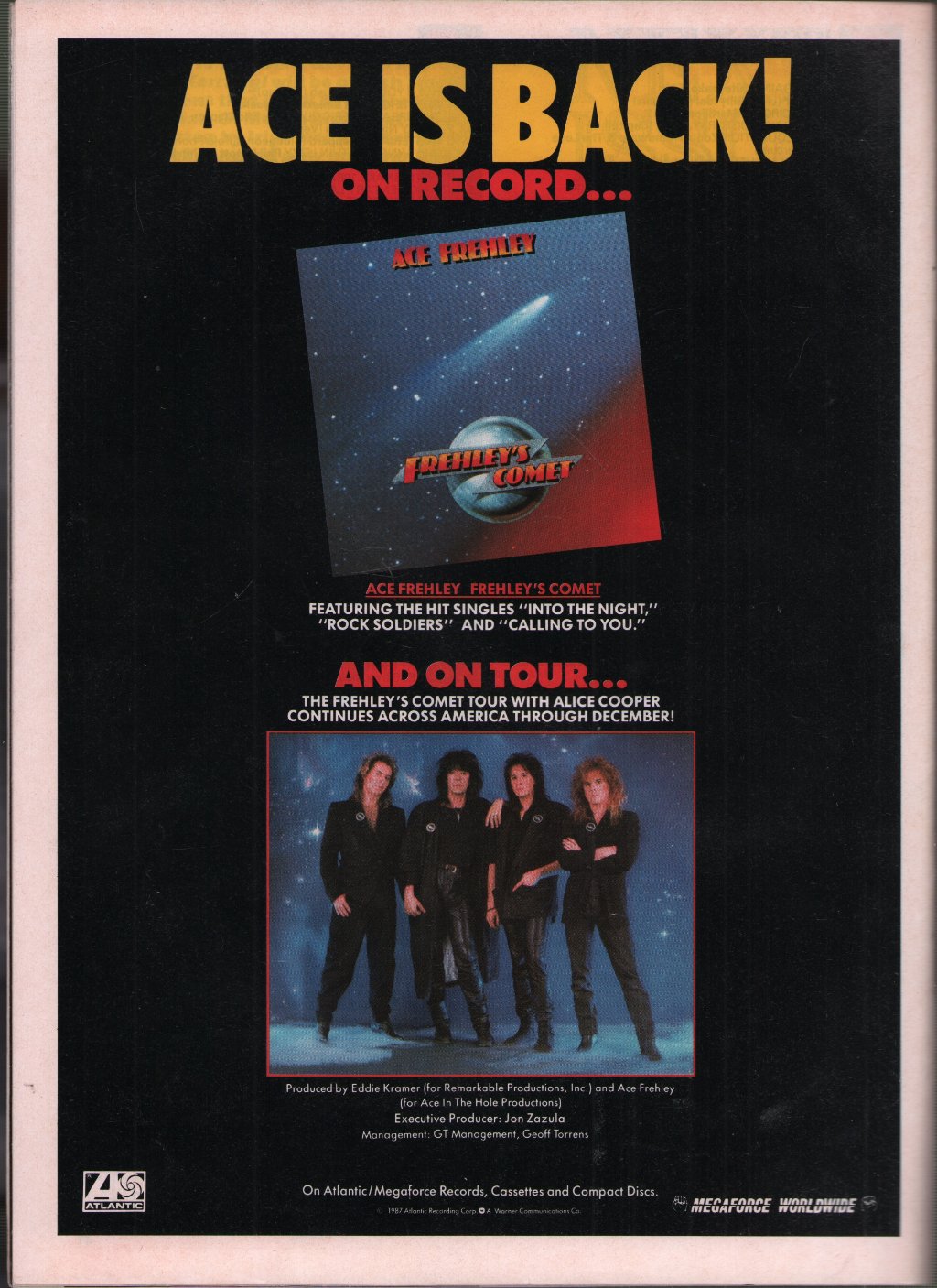 Cult - Kerrang No.165 - Magazine