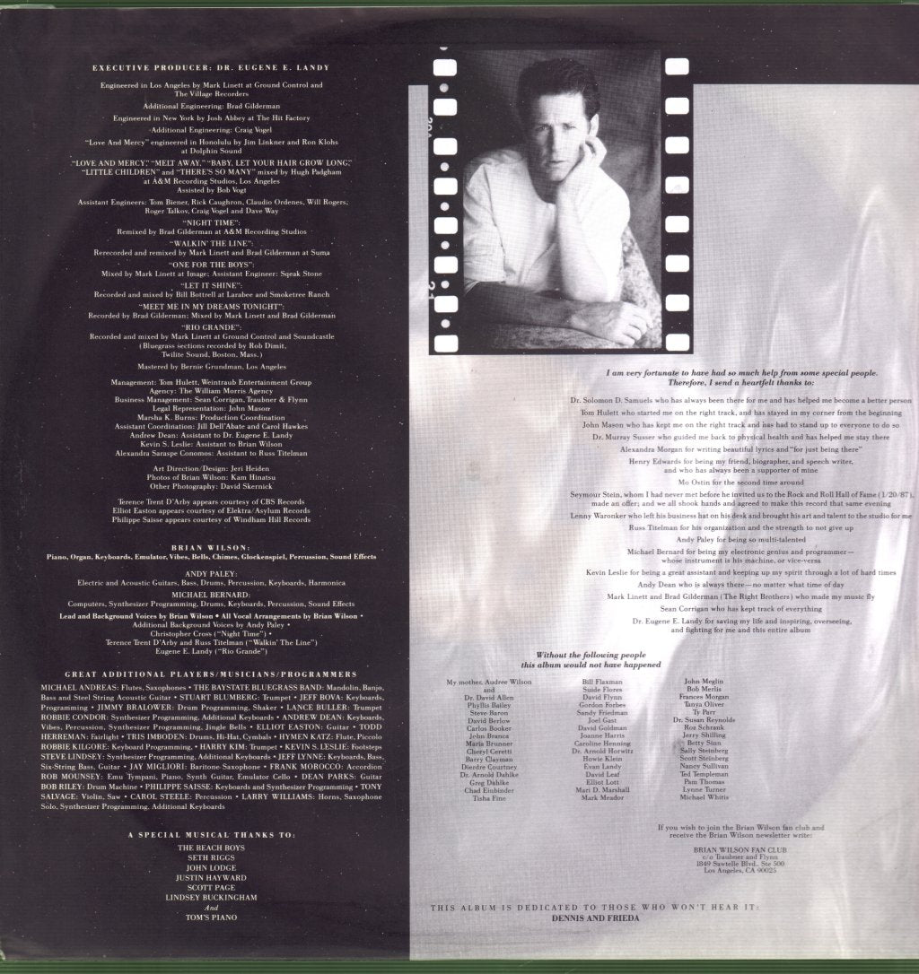 Brian Wilson (Beach Boys) - Brian Wilson - Lp