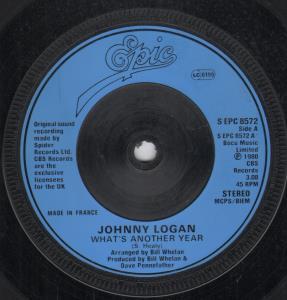 Johnny Logan - What's Another Year - 7 Inch