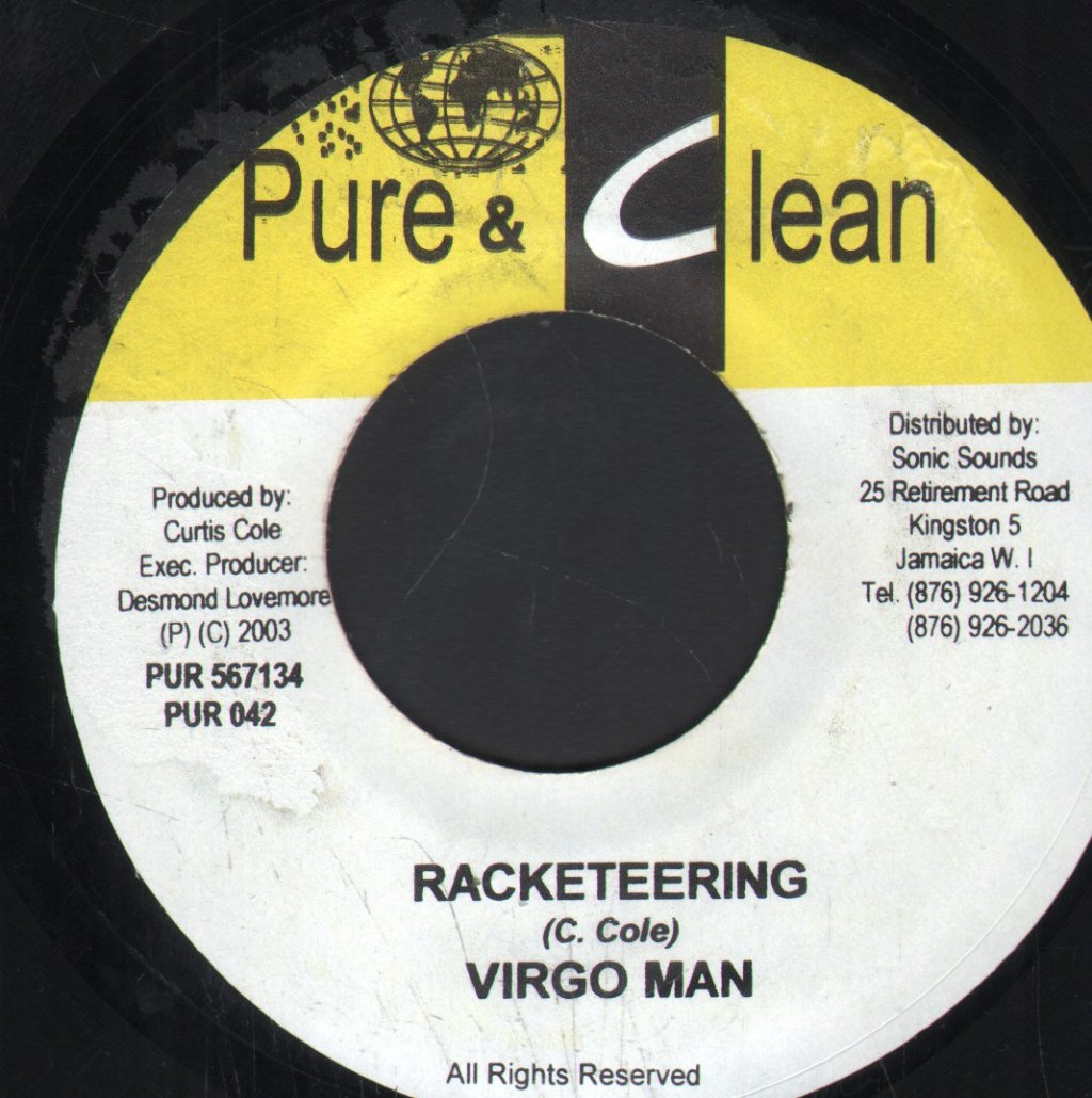 Luciano / Virgo Man - Save Humanity / Racketeering - 7 Inch