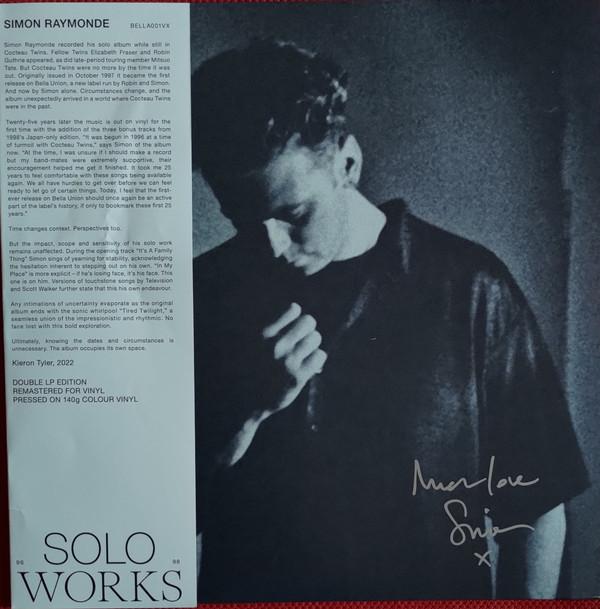 Simon Raymonde - Solo Works 96 98 - Double Lp