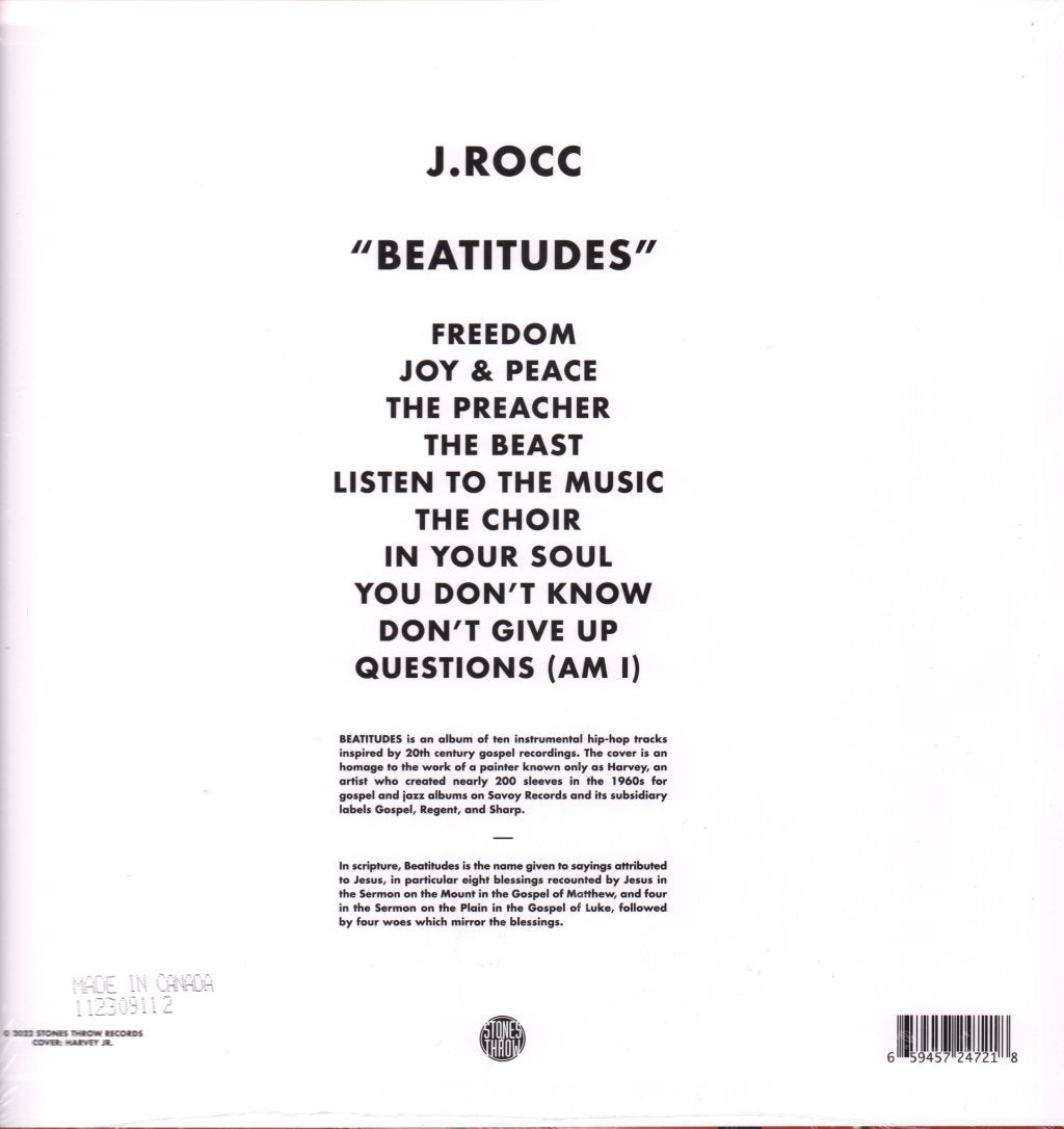 J Rocc - Beatitudes - Lp