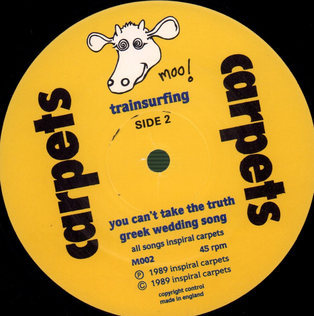 Inspiral Carpets - Trainsurfing EP - 12 Inch