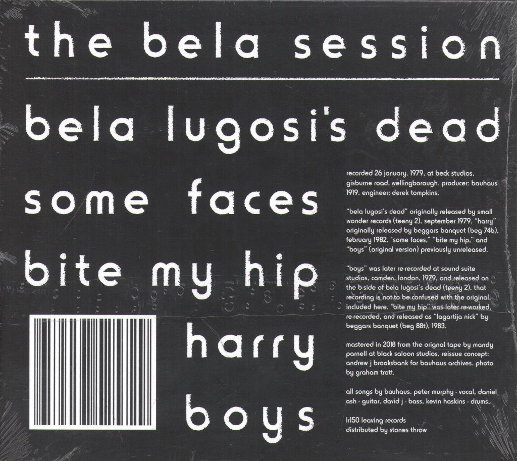 Bauhaus - Bela Session - Cd