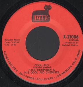 Paul Humphrey And His Cool Aid Chemists - Cool Aid - 7 Inch
