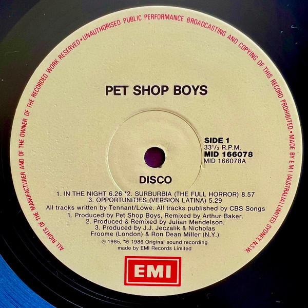 Pet Shop Boys - Disco - Lp