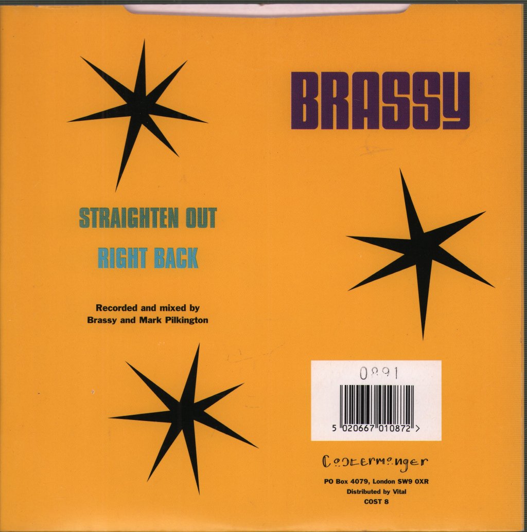 Brassy - Straighten Out - 7 Inch