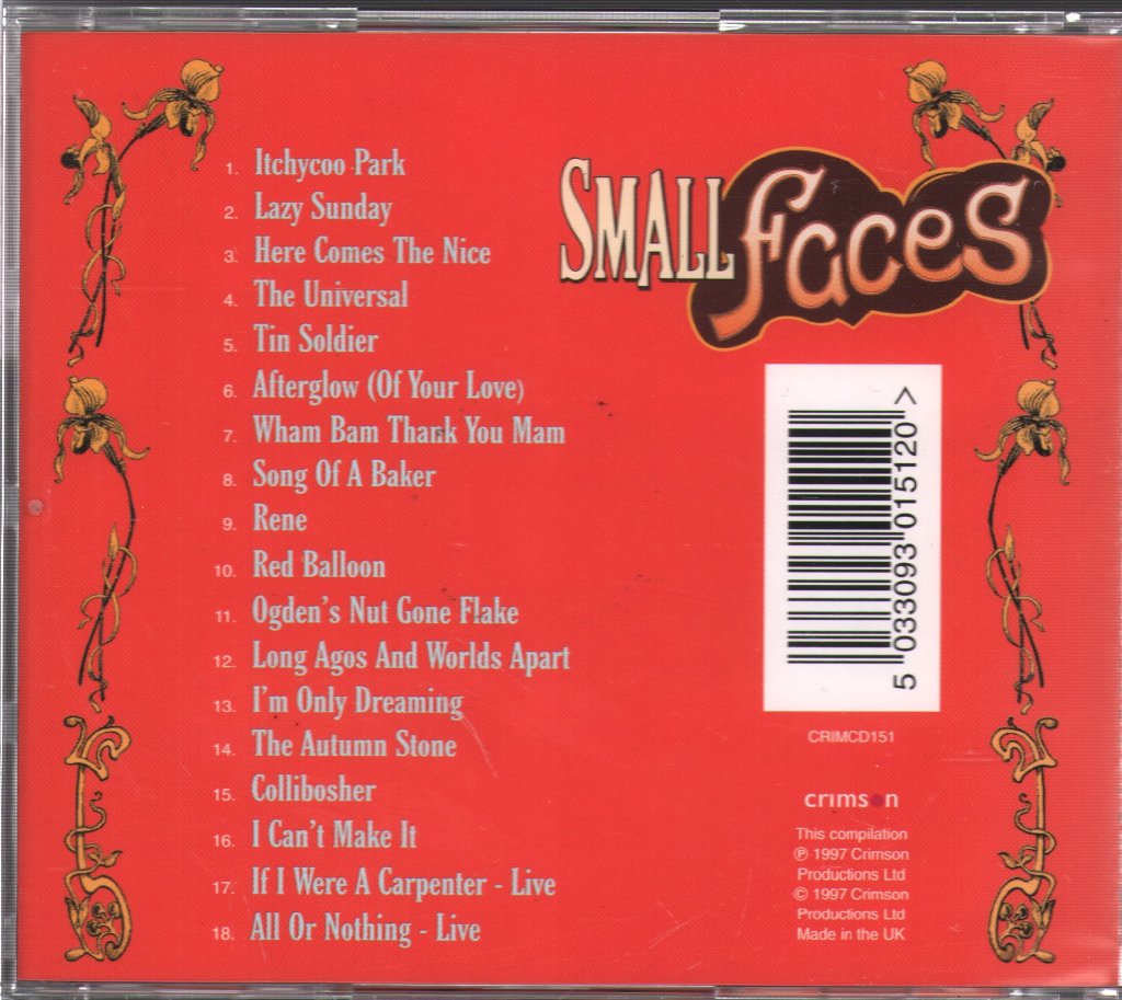 Small Faces - Greatest Hits - Cd