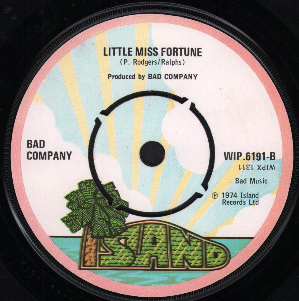 Bad Company (Rock Group) - Can't Get Enough - 7 Inch