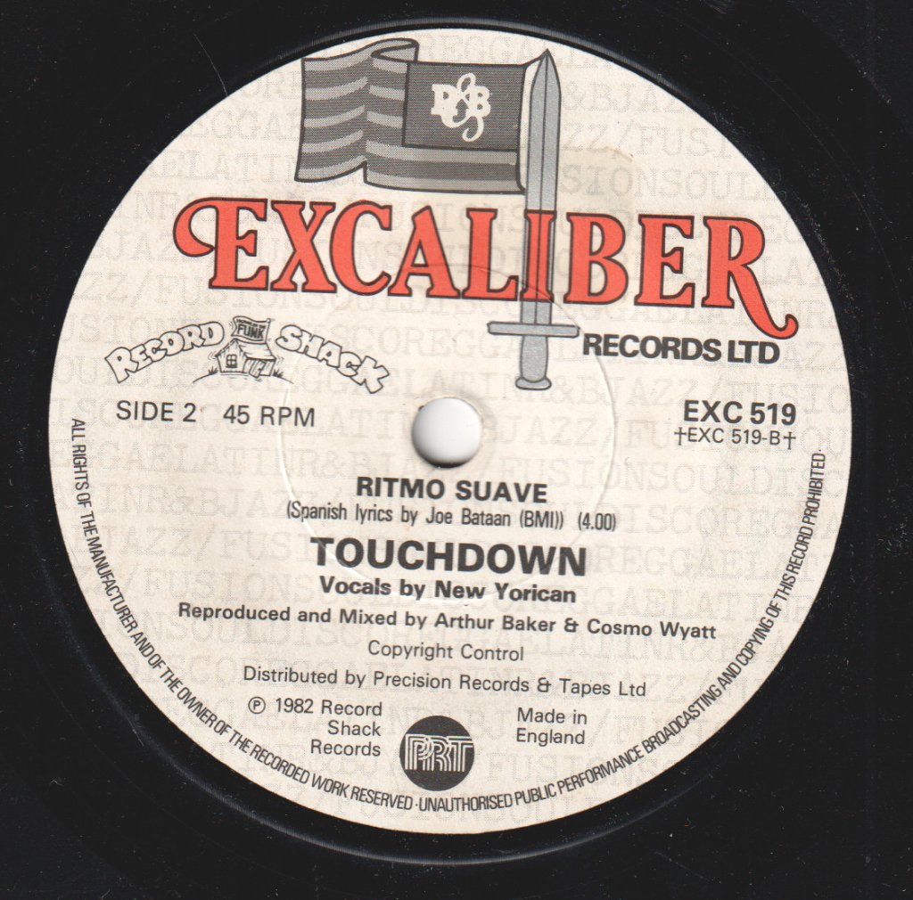 Touchdown - Ease Your Mind - 7 Inch