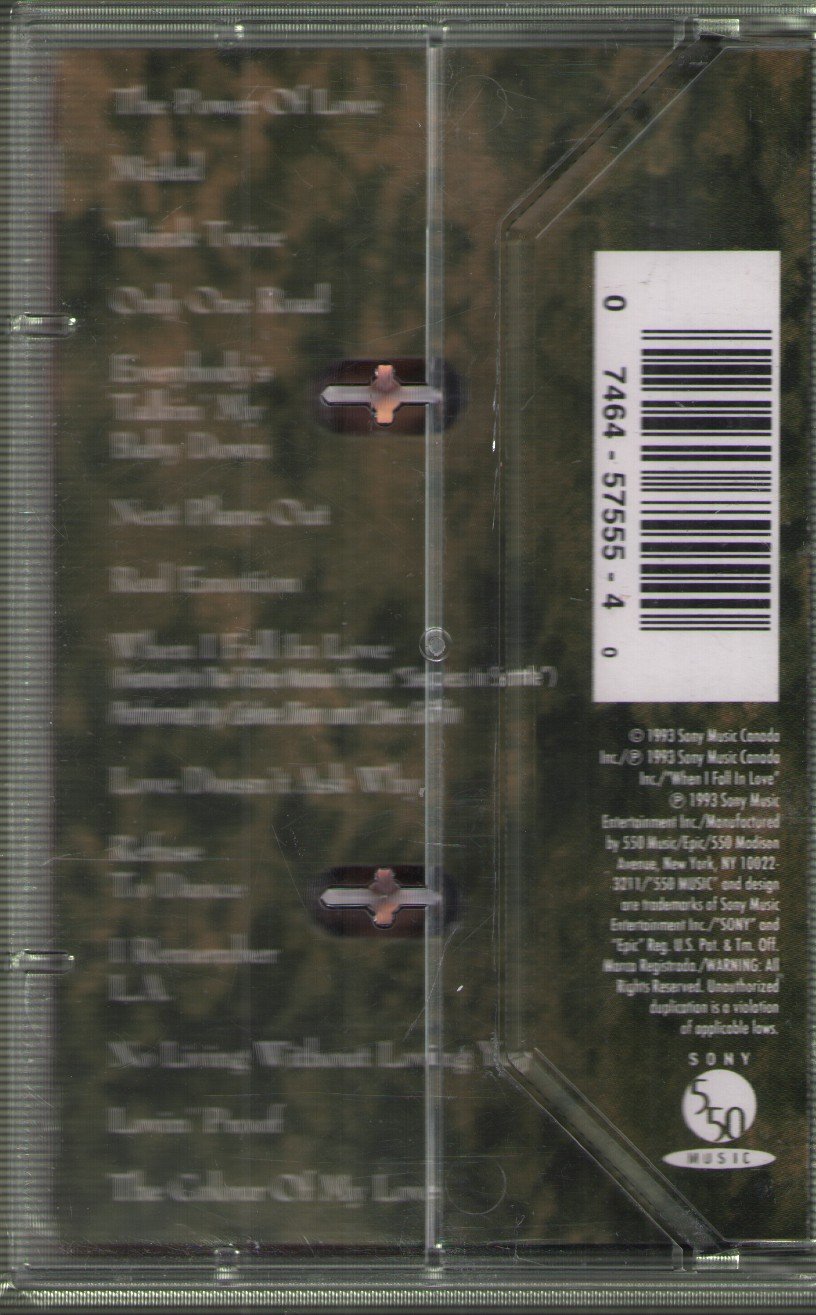 Céline Dion - Colour Of My Love - Cassette