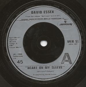 David Essex - Heart On My Sleeve - 7 Inch