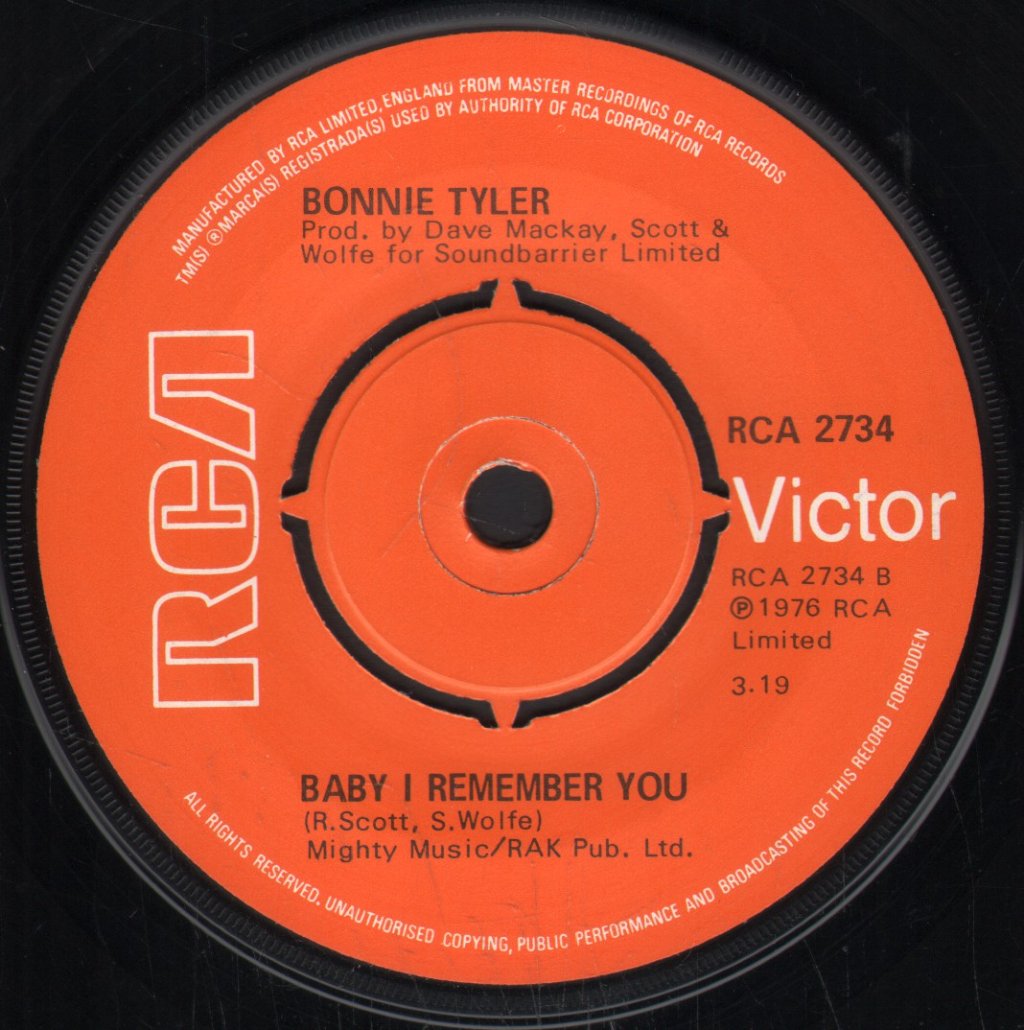 Bonnie Tyler - Lost In France - 7 Inch