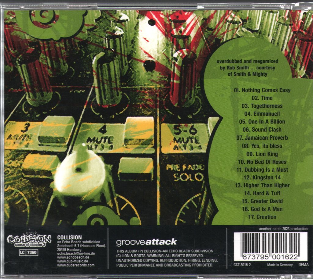 Dub Syndicate - Overdubbed - By Rob Smith - Cd