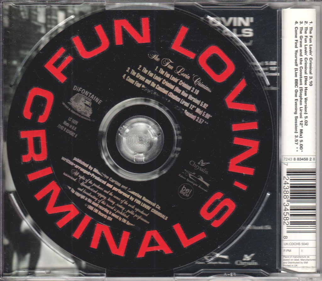 Fun Lovin' Criminals - Fun Lovin' Criminal - Cd
