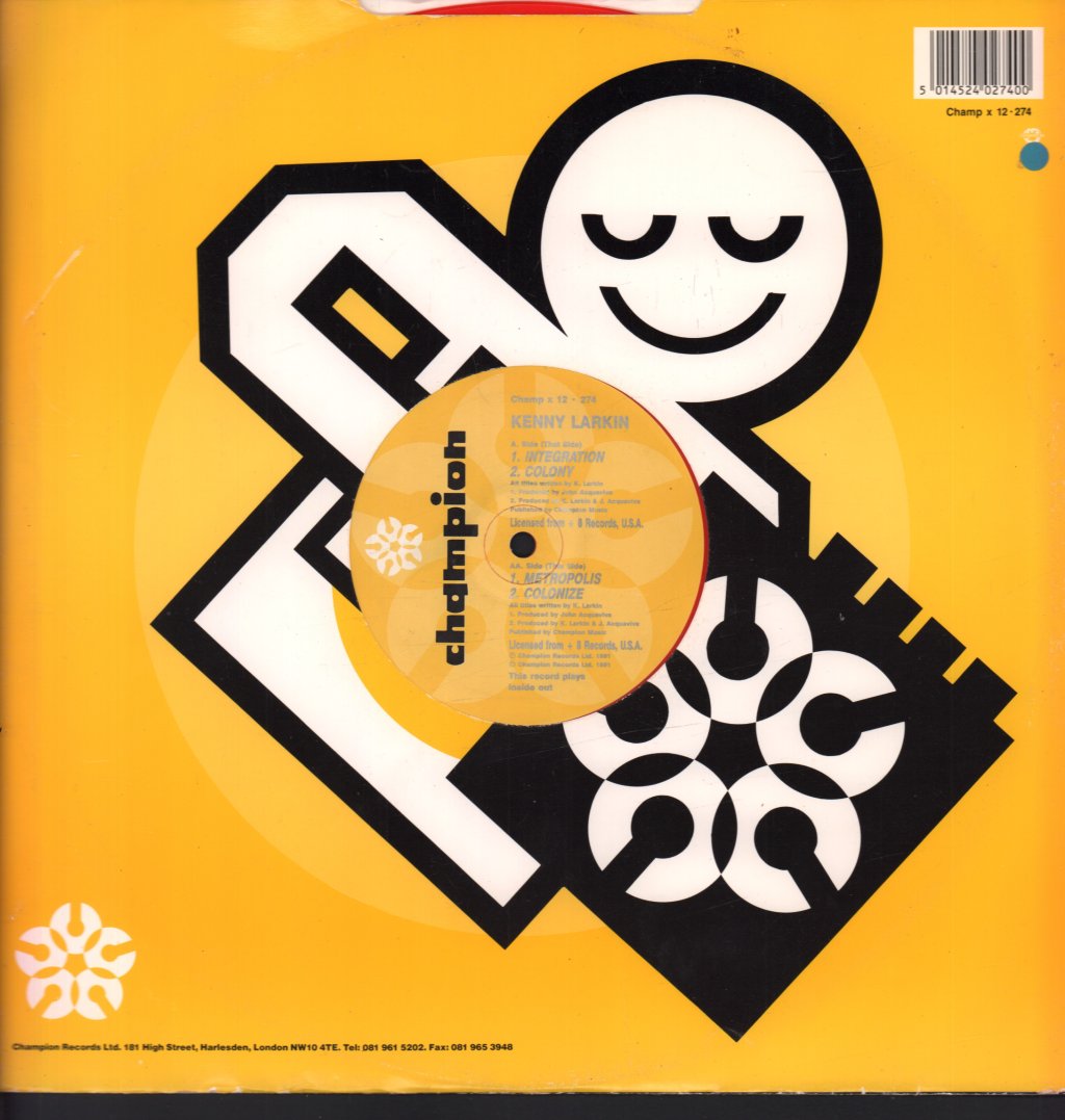 Kenny Larkin - Integration - 12 Inch