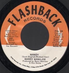 Barry Manilow - Mandy - 7 Inch