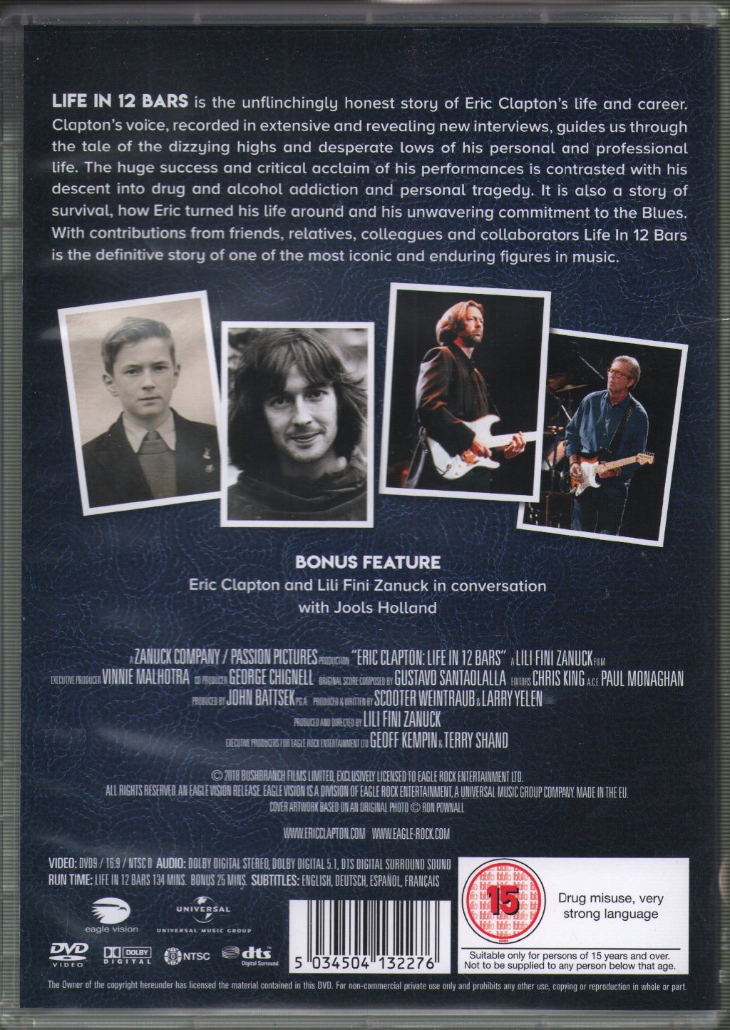 Eric Clapton - Life In 12 Bars - Dvd