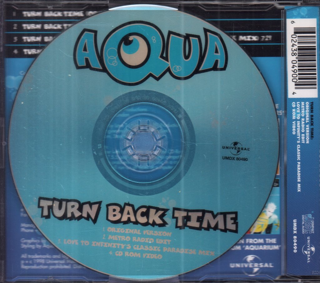 Aqua - Turn Back Time - Cd