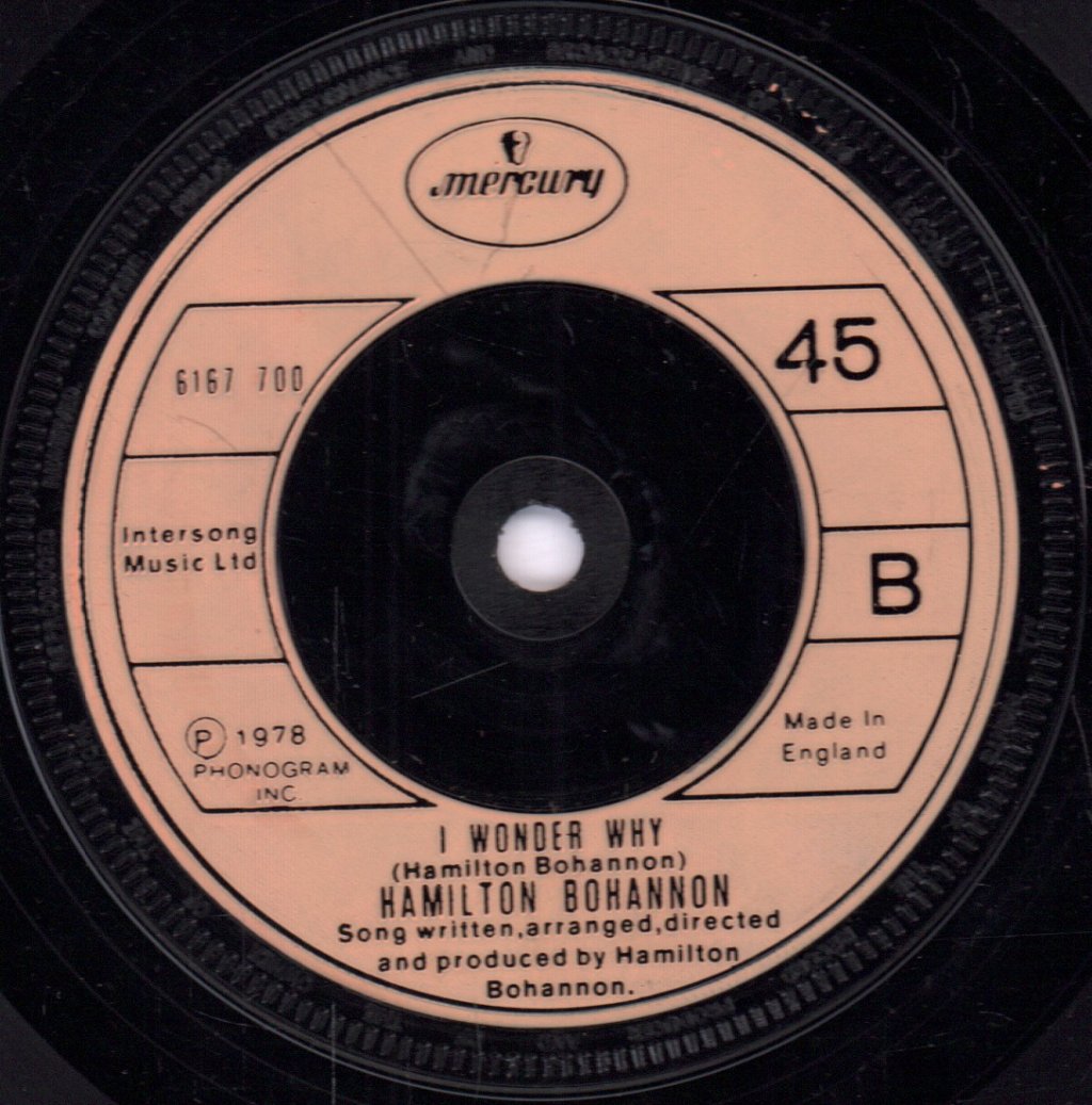 Hamilton Bohannon - Let's Start The Dance - 7 Inch