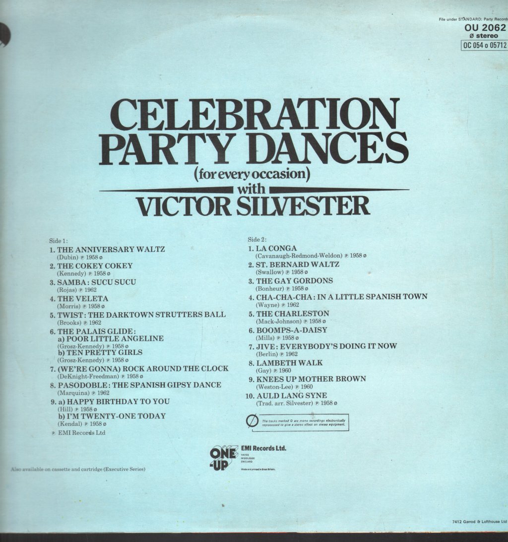 Victor Silvester - Celebration Party Dances - Lp