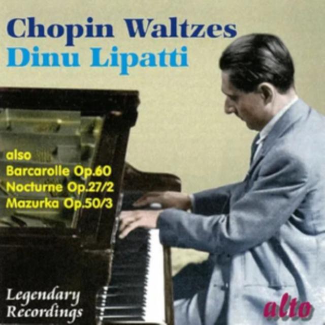 Dinu Lipatti - Die Walzer/Barcarolle Op.60/ - Cd