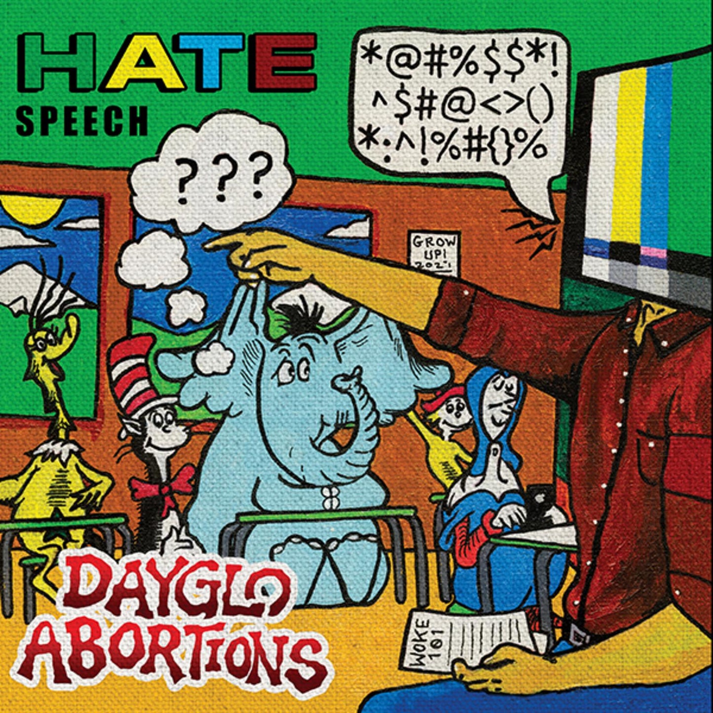 Dayglo Abortions - Hate Speech - Lp