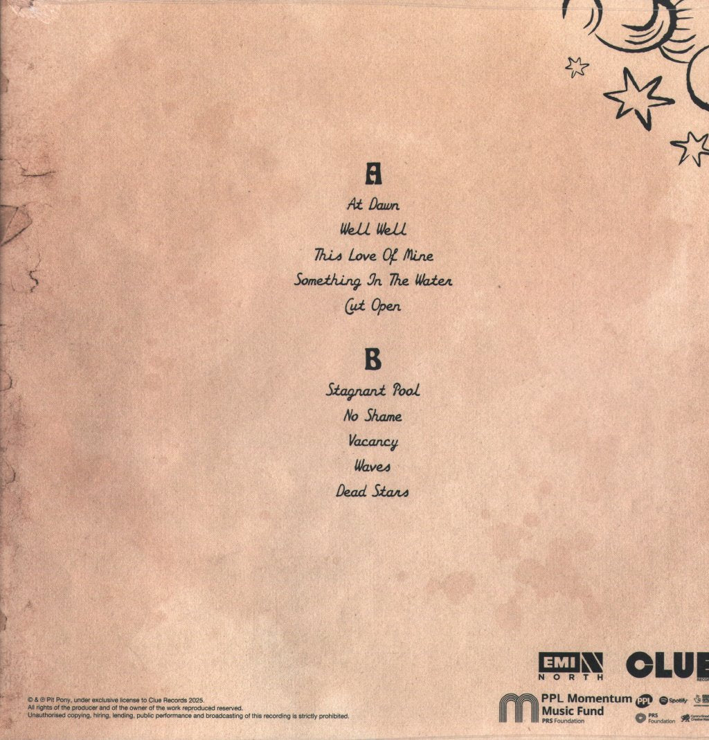 Pit Pony - Dead Stars - Lp