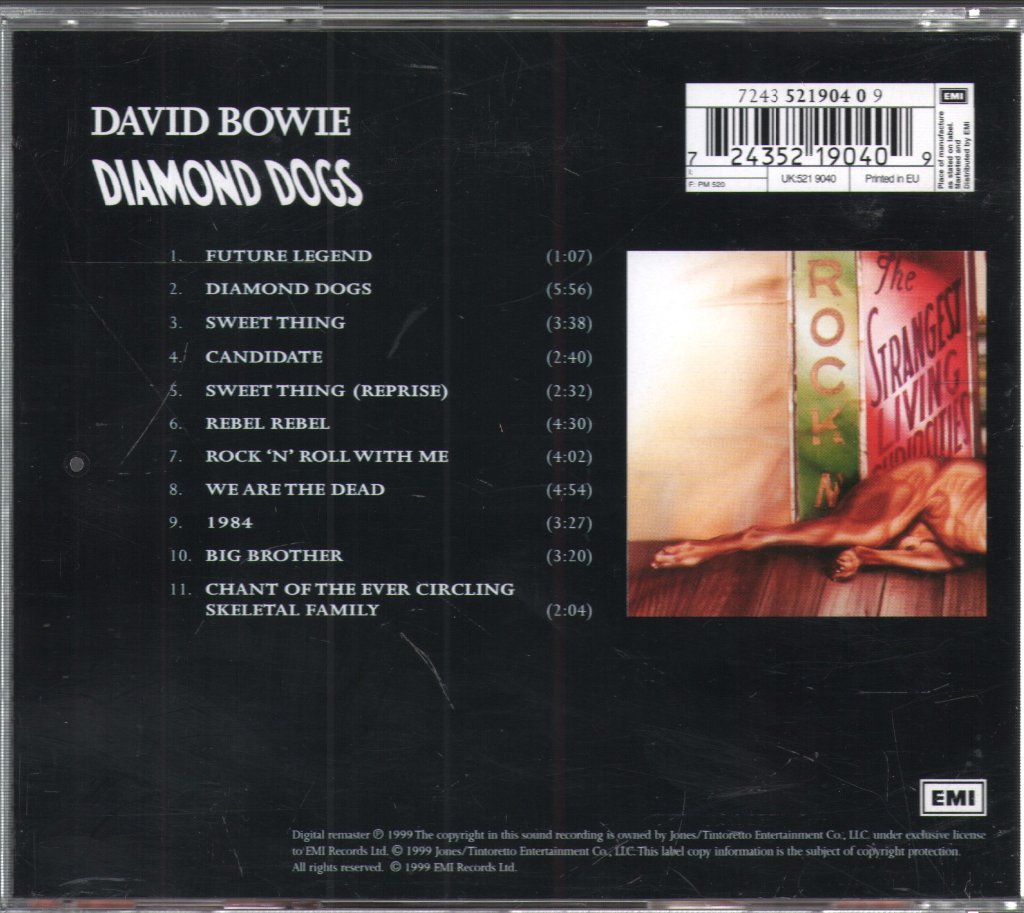David Bowie - Diamond Dogs - Cd