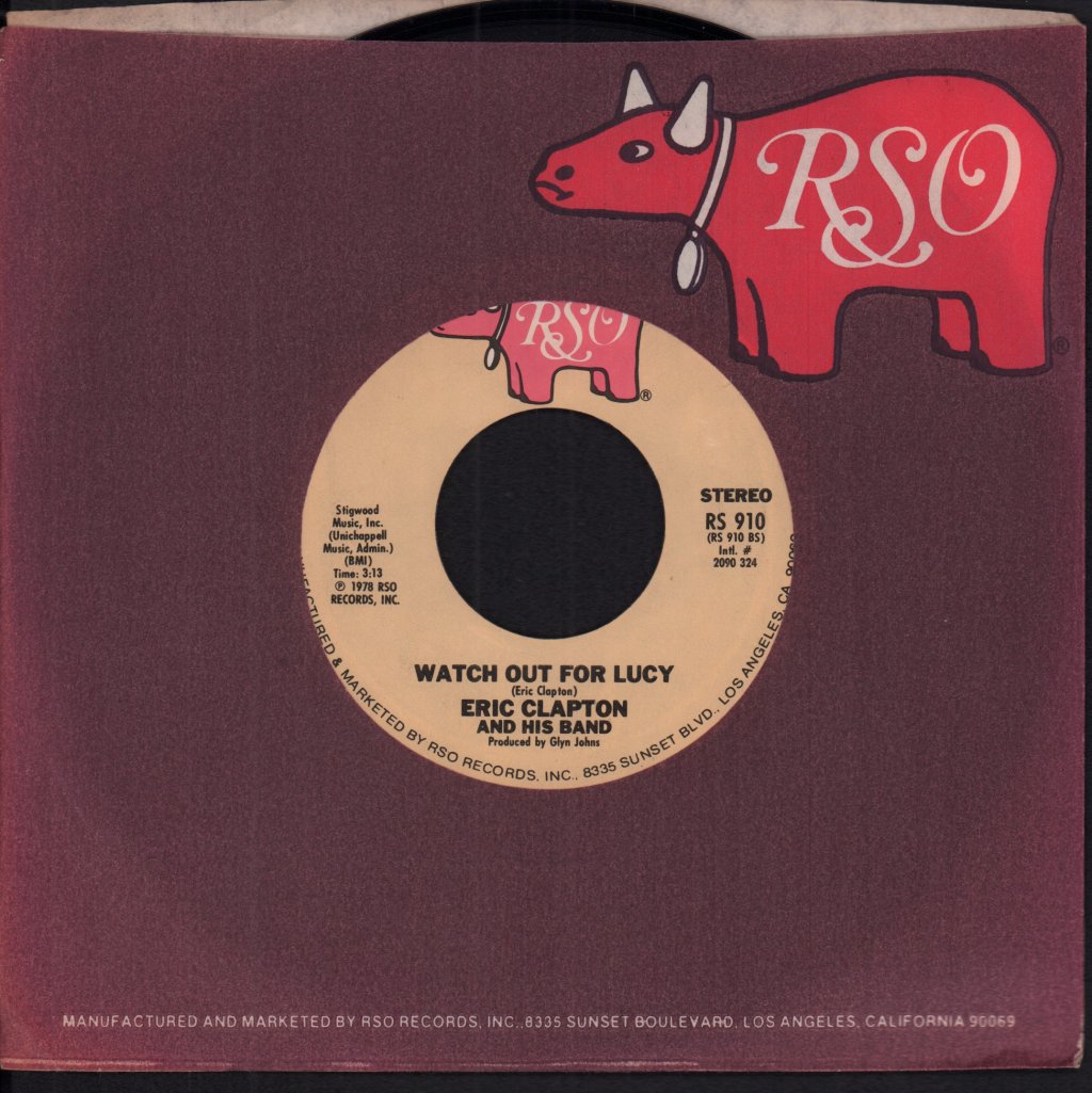 Eric Clapton - Promises - 7 Inch