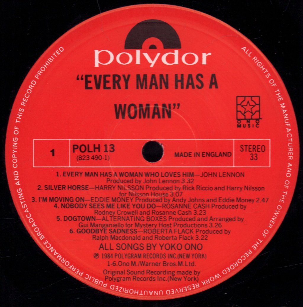 Various Artists - Every Man Has A Woman - Lp