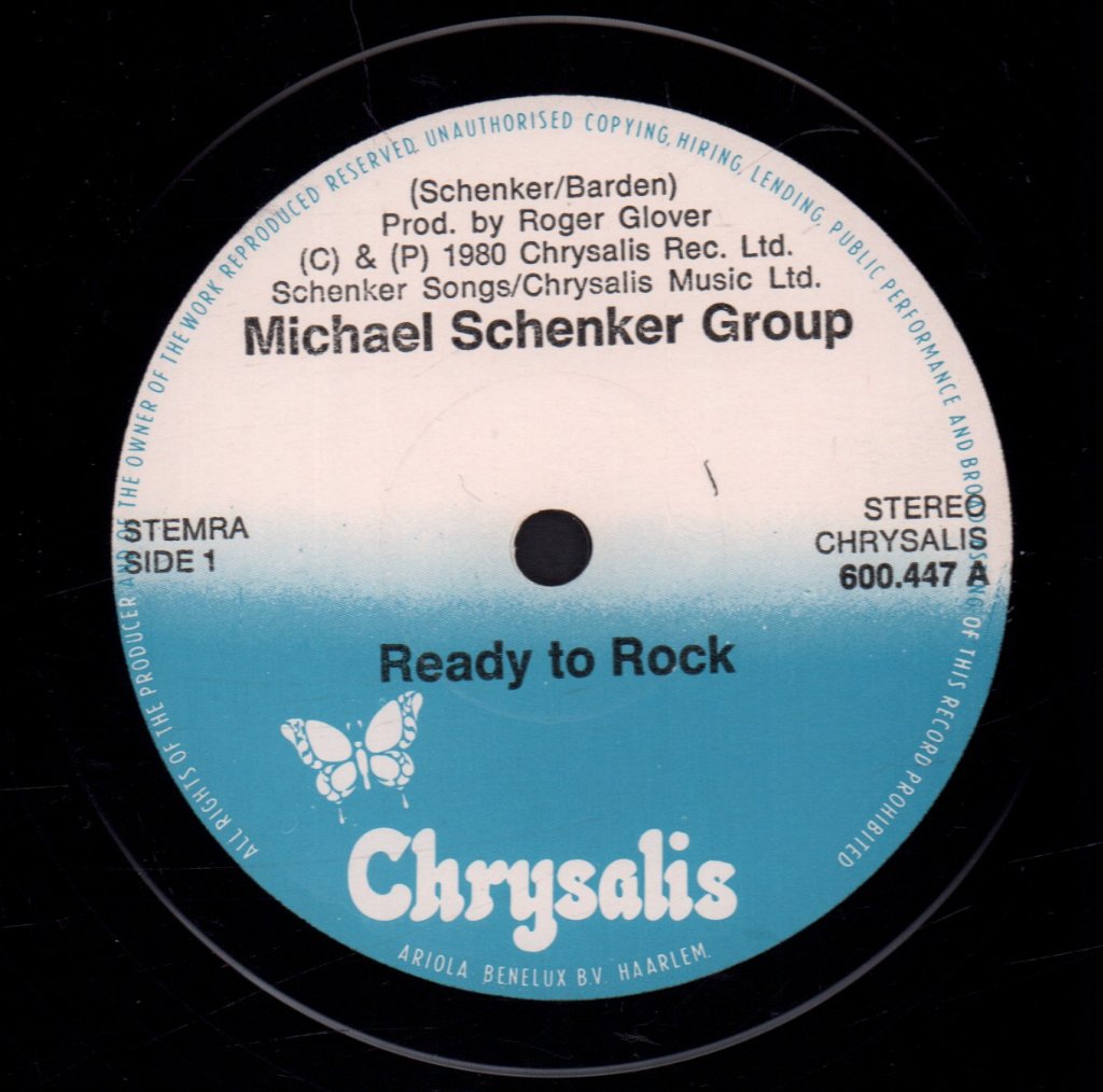 Michael Schenker Group - Ready To Rock - 12 Inch
