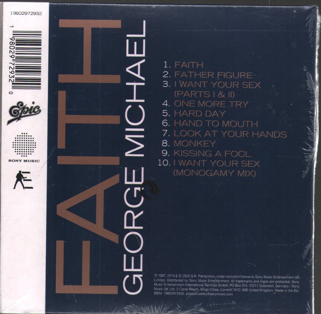 George Michael - Faith - Cd