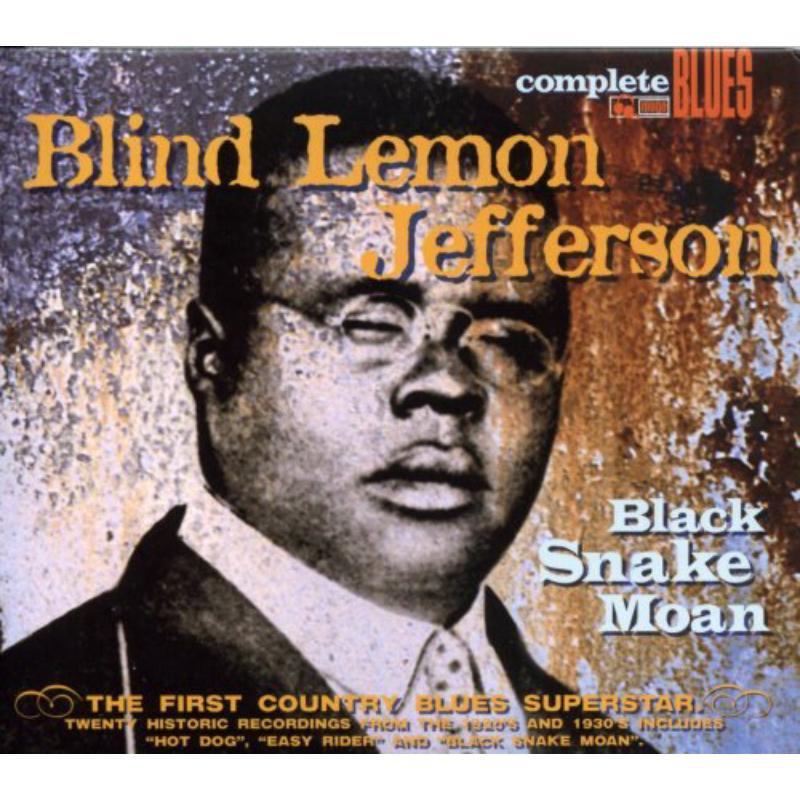 Blind Lemon Jefferson - Blake Snake Moan - Cd