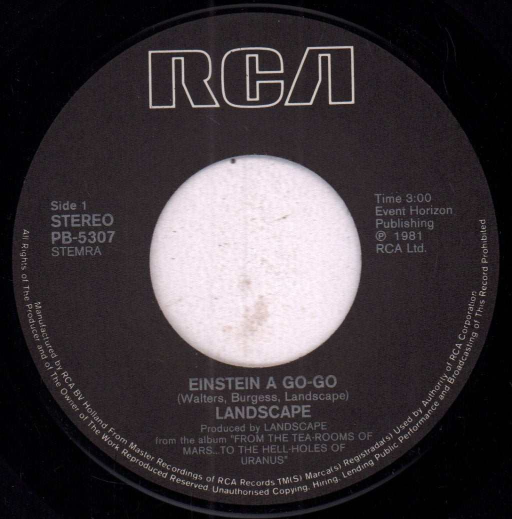 Landscape - Einstein A Go-Go - 7 Inch