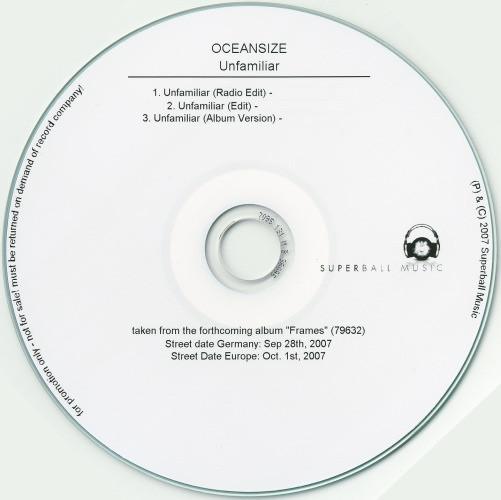 Oceansize - Unfamiliar - Cdr