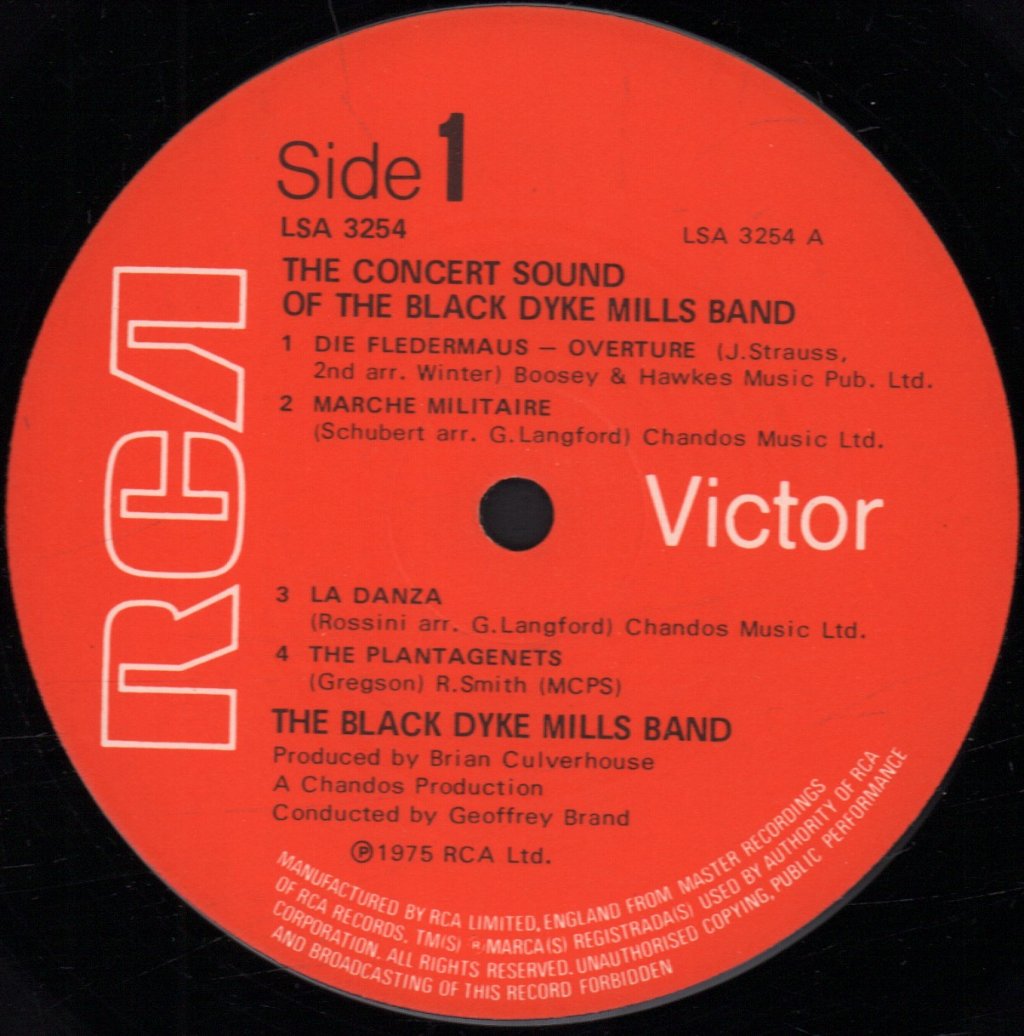 Black Dyke Mills Band - Concert Sound Of - Lp