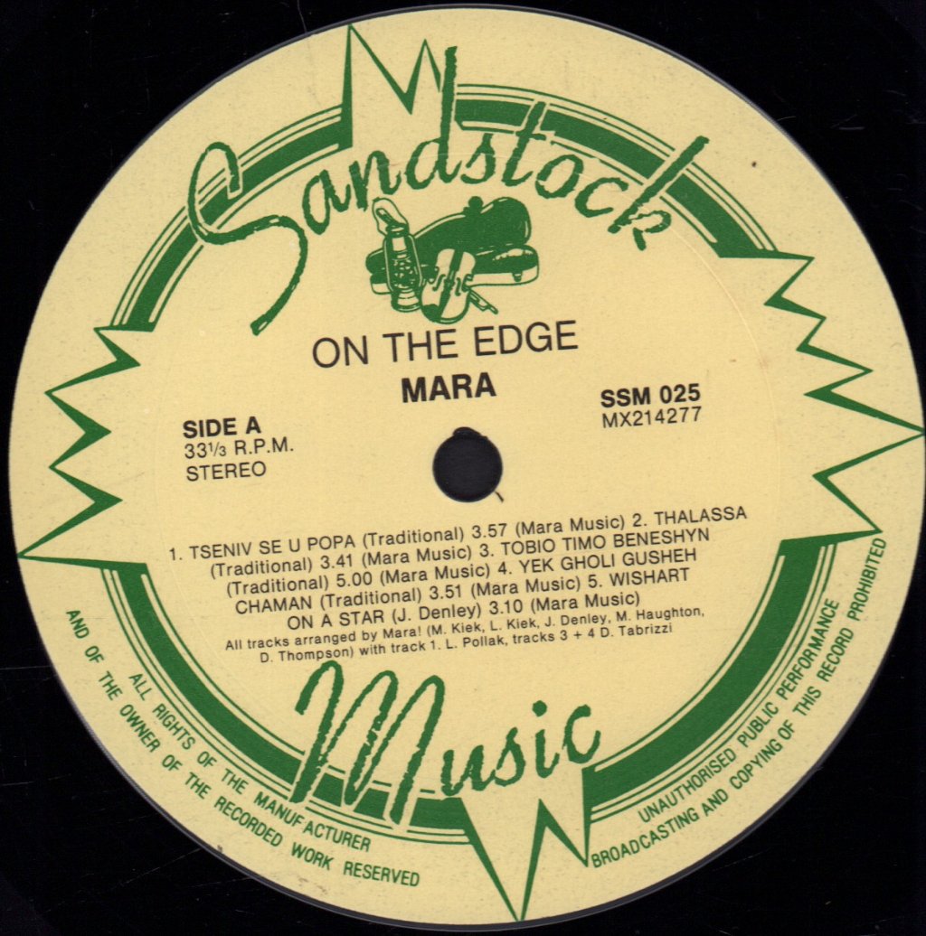 Mara - On The Edge - Lp