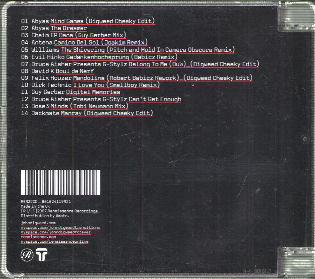 John Digweed - Transitions Vol. 2 - Cd