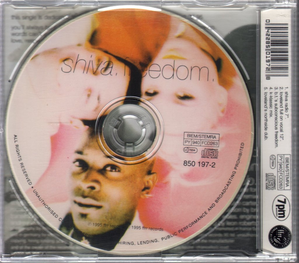 Shiva (Dance) - Freedom - Cd