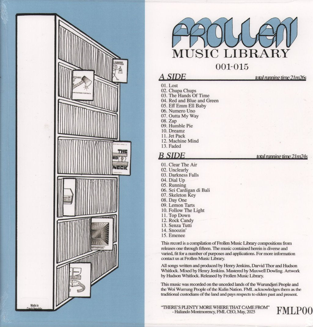 Frollen Music Library - 001–015 - Lp